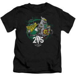 Mighty Morphin Power Rangers Green 25 - Kid's T-Shirt Kid's T-Shirt (Ages 4-7) Power Rangers   