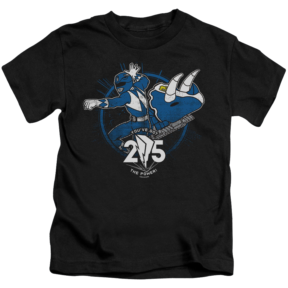 Mighty Morphin Power Rangers Blue 25 - Kid's T-Shirt Kid's T-Shirt (Ages 4-7) Power Rangers   