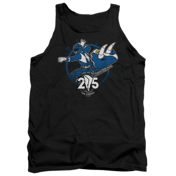 Mighty Morphin Power Rangers Blue 25 - Men's Tank Top Men's Tank Power Rangers   