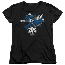 Mighty Morphin Power Rangers Blue 25 - Women's T-Shirt Women's T-Shirt Power Rangers   
