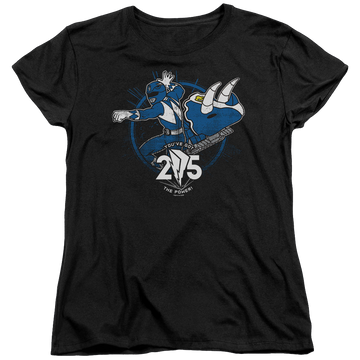 Mighty Morphin Power Rangers Blue 25 - Women's T-Shirt Women's T-Shirt Power Rangers   