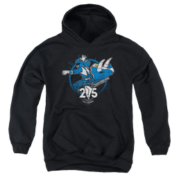 Mighty Morphin Power Rangers Blue 25 - Youth Hoodie Youth Hoodie (Ages 8-12) Power Rangers   