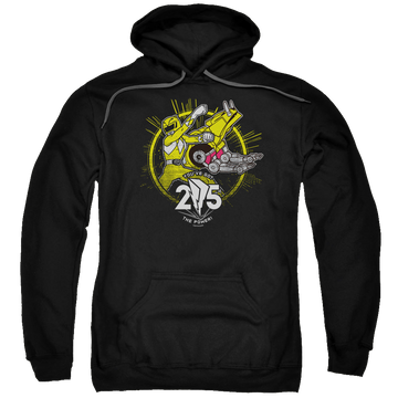 Mighty Morphin Power Rangers Yellow 25 - Pullover Hoodie Pullover Hoodie Power Rangers   
