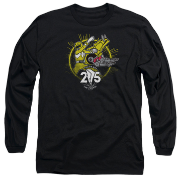Mighty Morphin Power Rangers Yellow 25 - Men's Long Sleeve T-Shirt Men's Long Sleeve T-Shirt Power Rangers   
