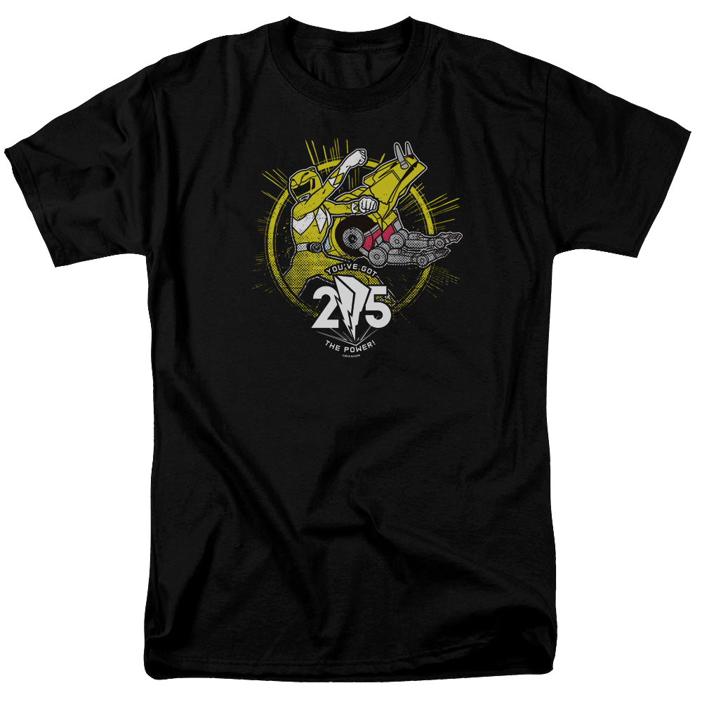 Mighty Morphin Power Rangers Yellow 25 - Men's Regular Fit T-Shirt Men's Regular Fit T-Shirt Power Rangers   