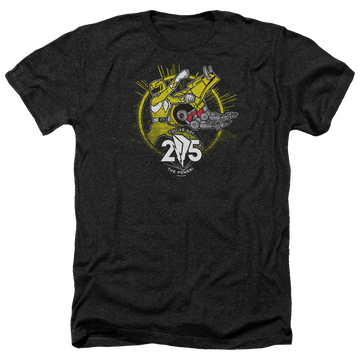 Mighty Morphin Power Rangers Yellow 25 - Men's Heather T-Shirt Men's Heather T-Shirt Power Rangers   