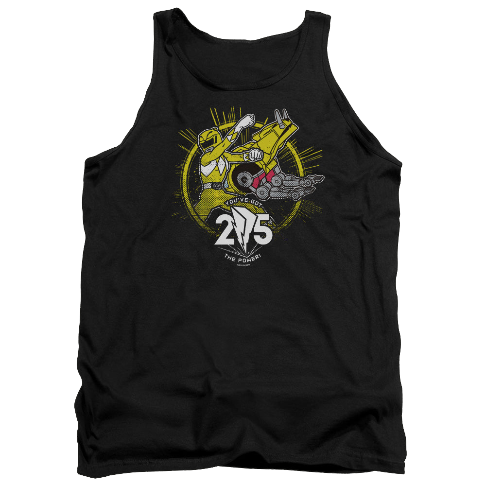 Mighty Morphin Power Rangers Yellow 25 - Men's Tank Top Men's Tank Power Rangers   