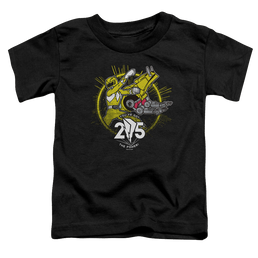 Mighty Morphin Power Rangers Yellow 25 - Toddler T-Shirt Toddler T-Shirt Power Rangers   