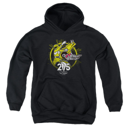 Mighty Morphin Power Rangers Yellow 25 - Youth Hoodie Youth Hoodie (Ages 8-12) Power Rangers   