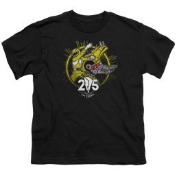 Mighty Morphin Power Rangers Yellow 25 - Youth T-Shirt Youth T-Shirt (Ages 8-12) Power Rangers   