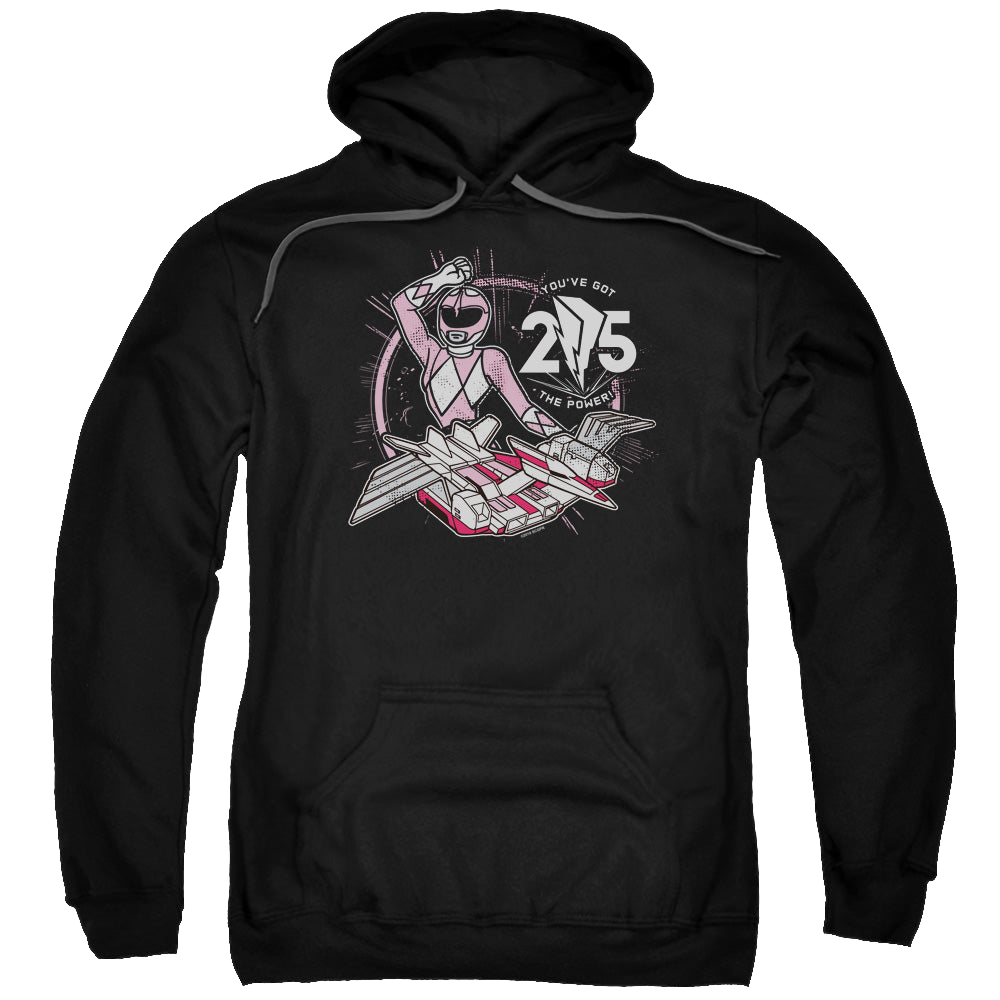 Mighty Morphin Power Rangers Pink 25 - Pullover Hoodie Pullover Hoodie Power Rangers   