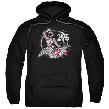 Mighty Morphin Power Rangers Pink 25 - Pullover Hoodie Pullover Hoodie Power Rangers   