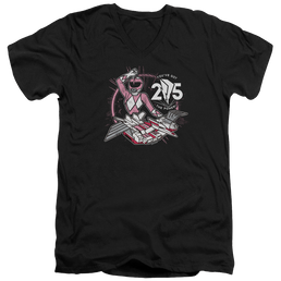 Mighty Morphin Power Rangers Pink 25 - Men's V-Neck T-Shirt Men's V-Neck T-Shirt Power Rangers   