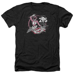 Mighty Morphin Power Rangers Pink 25 - Men's Heather T-Shirt Men's Heather T-Shirt Power Rangers   