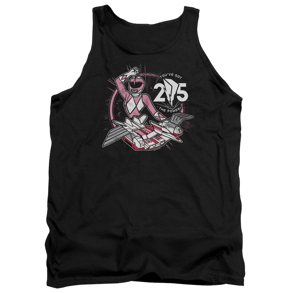 Mighty Morphin Power Rangers Pink 25 - Men's Tank Top Men's Tank Power Rangers   