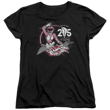 Mighty Morphin Power Rangers Pink 25 - Women's T-Shirt Women's T-Shirt Power Rangers   