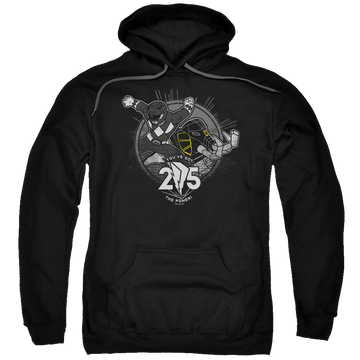 Mighty Morphin Power Rangers Black 25 - Pullover Hoodie Pullover Hoodie Power Rangers   