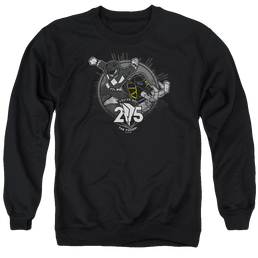 Mighty Morphin Power Rangers Black 25 - Men's Crewneck Sweatshirt Men's Crewneck Sweatshirt Power Rangers   