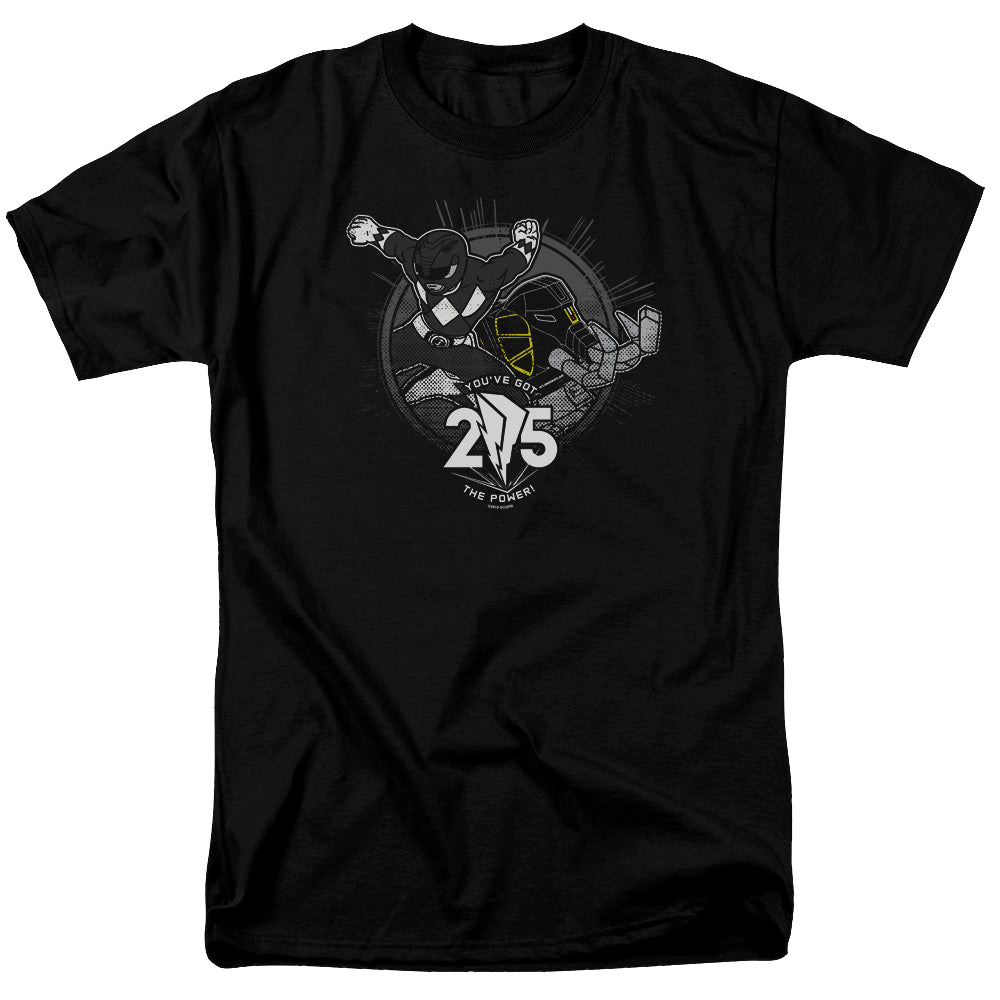Mighty Morphin Power Rangers Black 25 - Men's Regular Fit T-Shirt Men's Regular Fit T-Shirt Power Rangers   