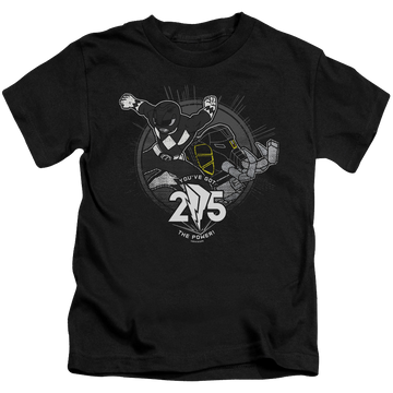 Mighty Morphin Power Rangers Black 25 - Kid's T-Shirt Kid's T-Shirt (Ages 4-7) Power Rangers   