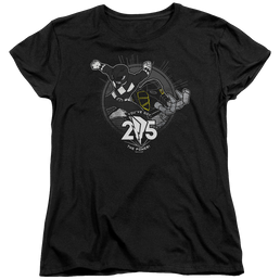 Mighty Morphin Power Rangers Black 25 - Women's T-Shirt Women's T-Shirt Power Rangers   