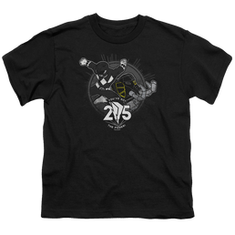 Mighty Morphin Power Rangers Black 25 - Youth T-Shirt Youth T-Shirt (Ages 8-12) Power Rangers   