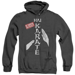Hai Karate Be Careful - Heather Pullover Hoodie Heather Pullover Hoodie Hai Karate   