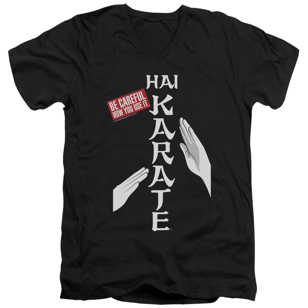 Hai Karate Be Careful Men's V-Neck T-Shirt Men's V-Neck T-Shirt Hai Karate   