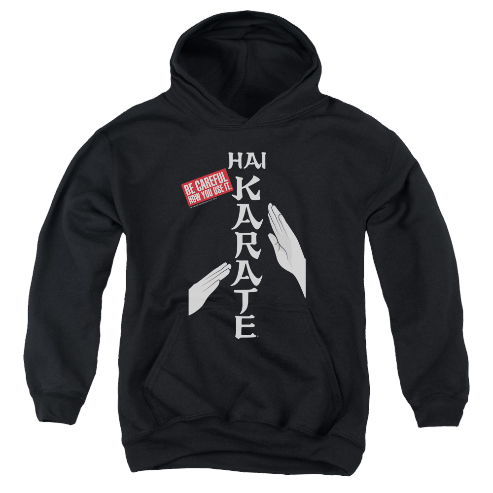 Hai Karate Be Careful Youth Hoodie (Ages 8-12) Youth Hoodie (Ages 8-12) Hai Karate   