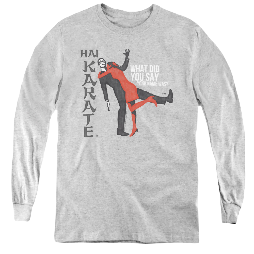 Hai Karate Name - Youth Long Sleeve T-Shirt Youth Long Sleeve T-Shirt Hai Karate   
