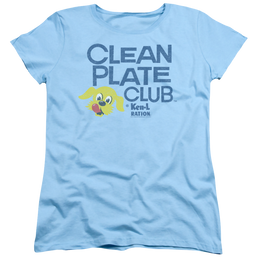Ken L Ration Clean Plate Women's T-Shirt Women's T-Shirt Ken-L Ration   