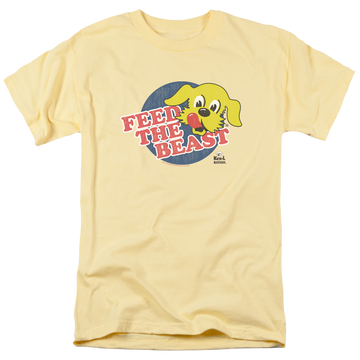 Banana men's regular fit t-shirt with Ken-L Ration Ken L Ration Feed The Beast graphic