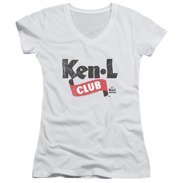 Ken L Ration Ken L Club Juniors V-Neck T-Shirt Juniors V-Neck T-Shirt Ken-L Ration   