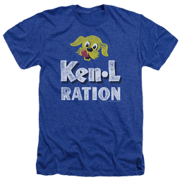 Ken L Ration Distressed Logo Men's Heather T-Shirt Men's Heather T-Shirt Ken-L Ration   