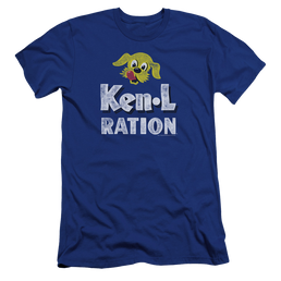 Ken L Ration Distressed Logo Men's Premium Slim Fit T-Shirt Men's Premium Slim Fit T-Shirt Ken-L Ration   