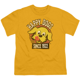 Ken L Ration Happy Dogs Youth T-Shirt (Ages 8-12) Youth T-Shirt (Ages 8-12) Ken-L Ration   
