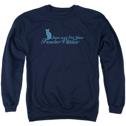 Tender Vittles Come And Get Em - Men's Crewneck Sweatshirt Men's Crewneck Sweatshirt Tender Vittles   