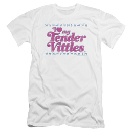 Tender Vittles Love - Men's Premium Slim Fit T-Shirt Men's Premium Slim Fit T-Shirt Tender Vittles   
