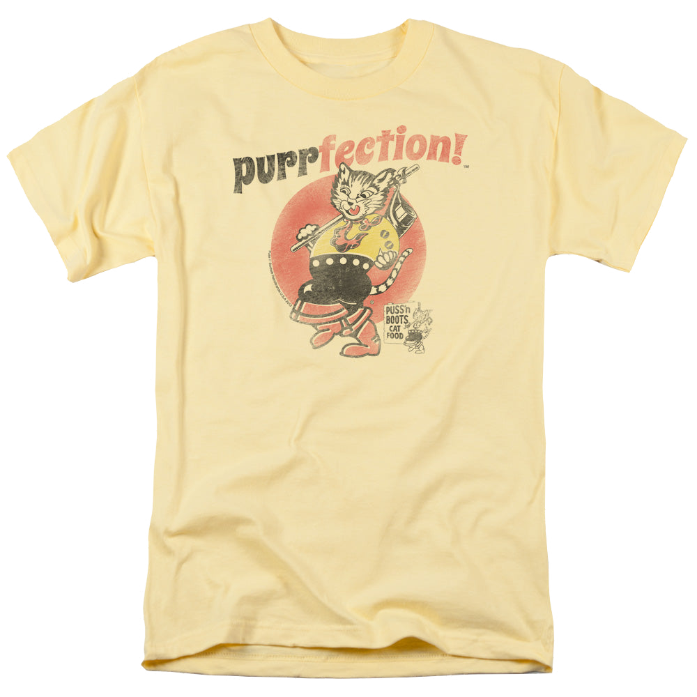Puss 'n Boots Purrfection - Men's Regular Fit T-Shirt Men's Regular Fit T-Shirt Puss 'n Boots   