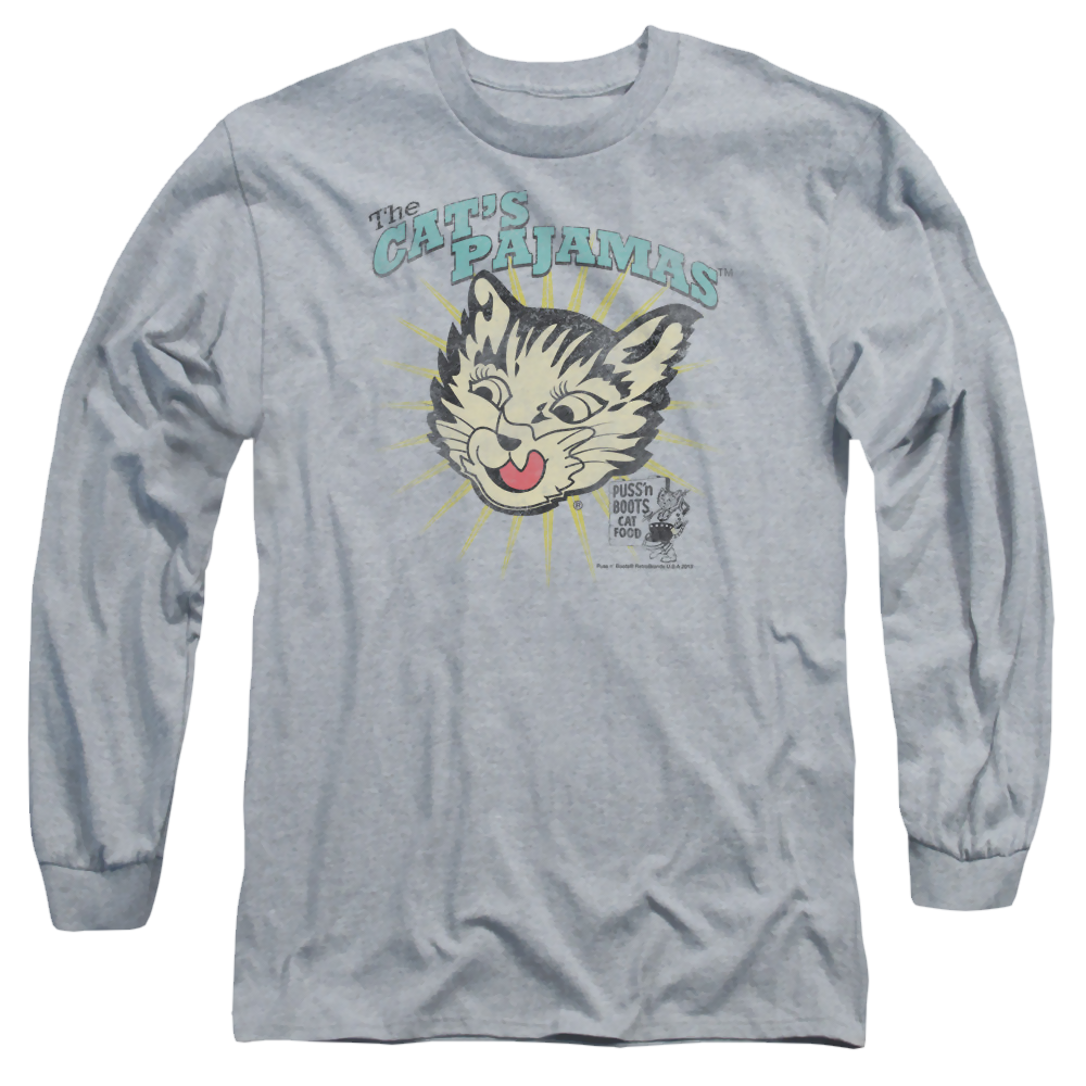 Puss 'n Boots Cats Pajamas - Men's Long Sleeve T-Shirt Men's Long Sleeve T-Shirt Puss 'n Boots   