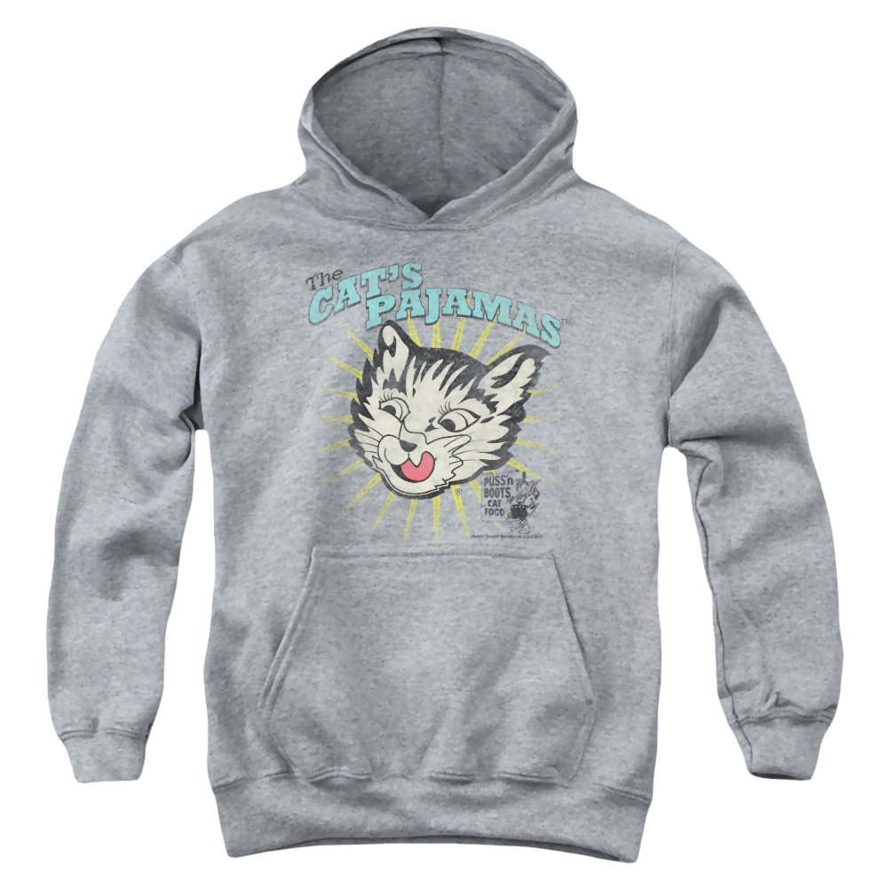 Puss 'n Boots Cats Pajamas - Youth Hoodie Youth Hoodie (Ages 8-12) Puss 'n Boots   
