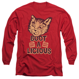 Puss 'n Boots Boot A Licious - Men's Long Sleeve T-Shirt Men's Long Sleeve T-Shirt Puss 'n Boots   