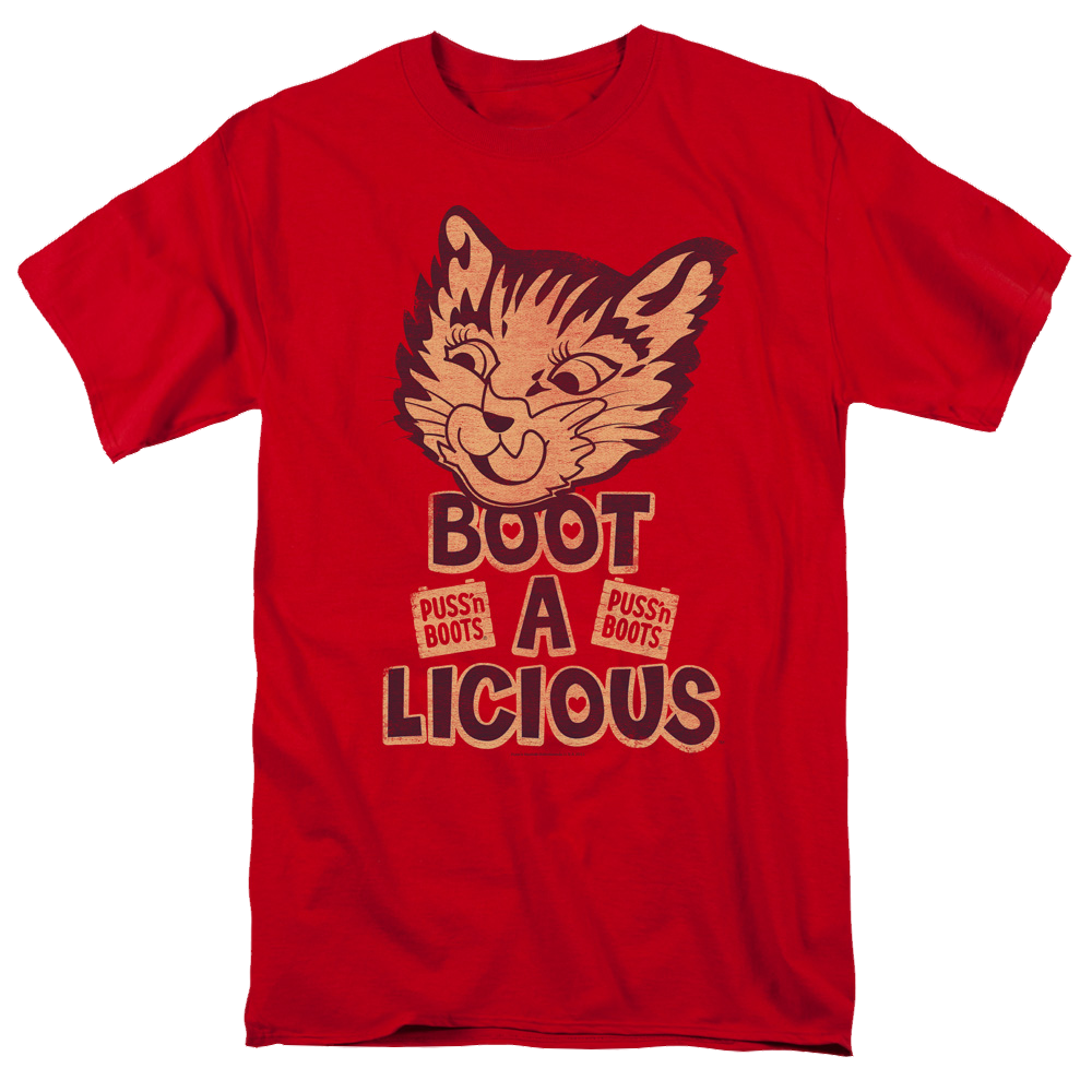 Puss 'n Boots Boot A Licious - Men's Regular Fit T-Shirt Men's Regular Fit T-Shirt Puss 'n Boots   