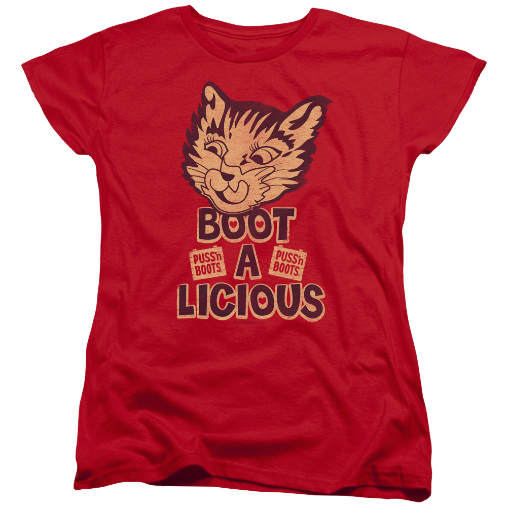 Puss 'n Boots Boot A Licious - Women's T-Shirt Women's T-Shirt Puss 'n Boots   