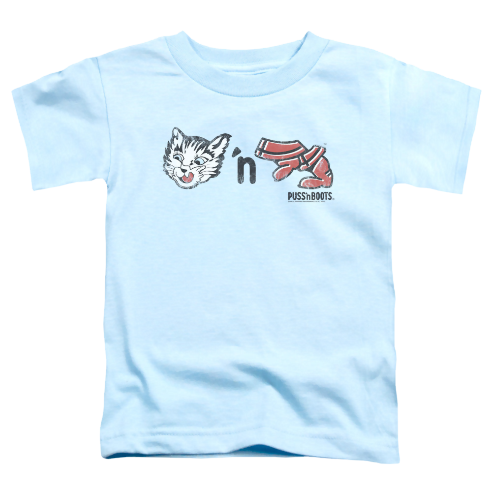 Puss 'n Boots Rebus Logo - Toddler T-Shirt Toddler T-Shirt Puss 'n Boots   