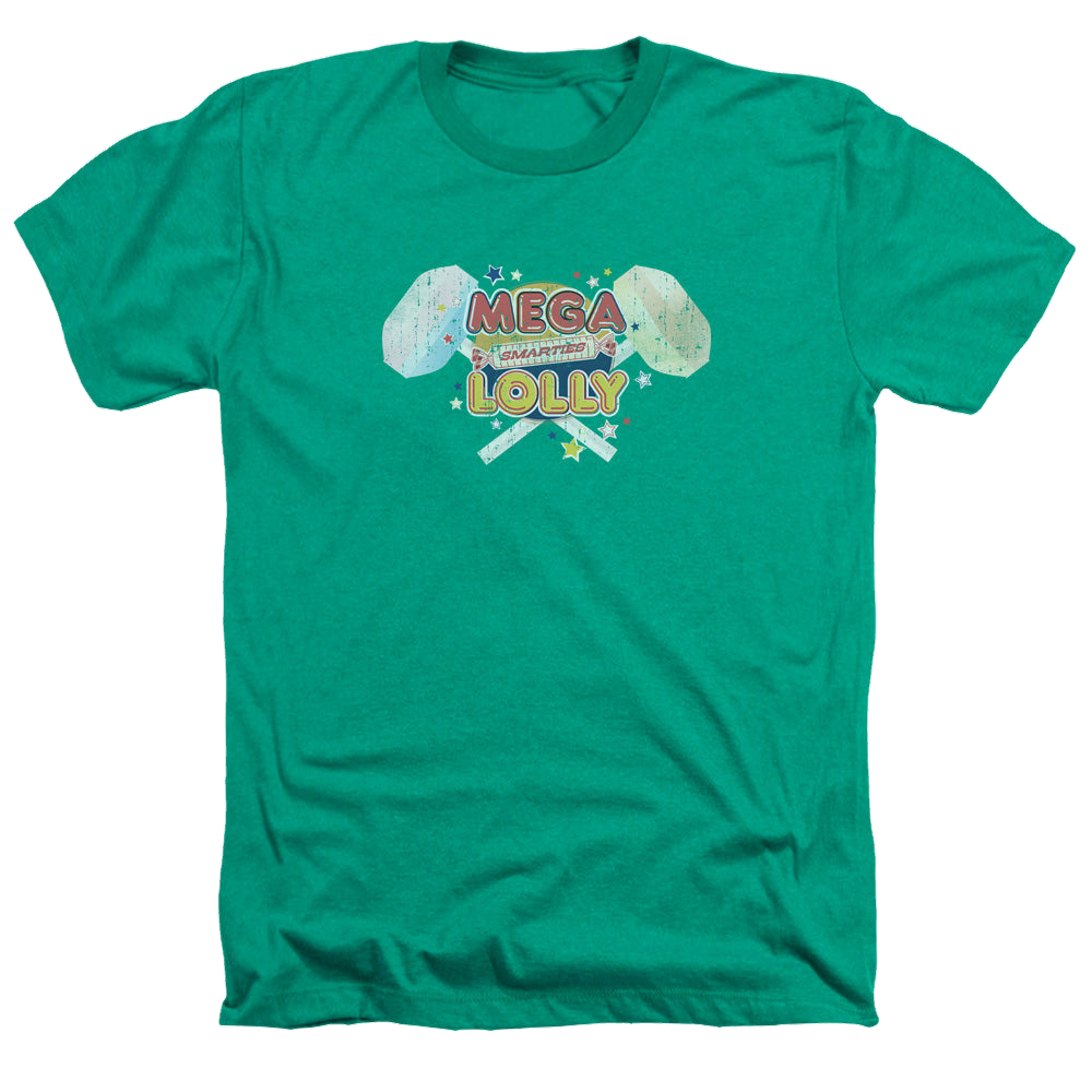 Smarties Mega Lolly - Men's Heather T-Shirt Men's Heather T-Shirt Smarties   