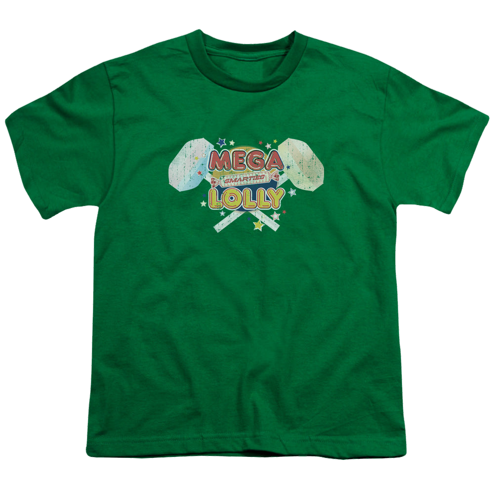 Smarties Mega Lolly - Youth T-Shirt Youth T-Shirt (Ages 8-12) Smarties   