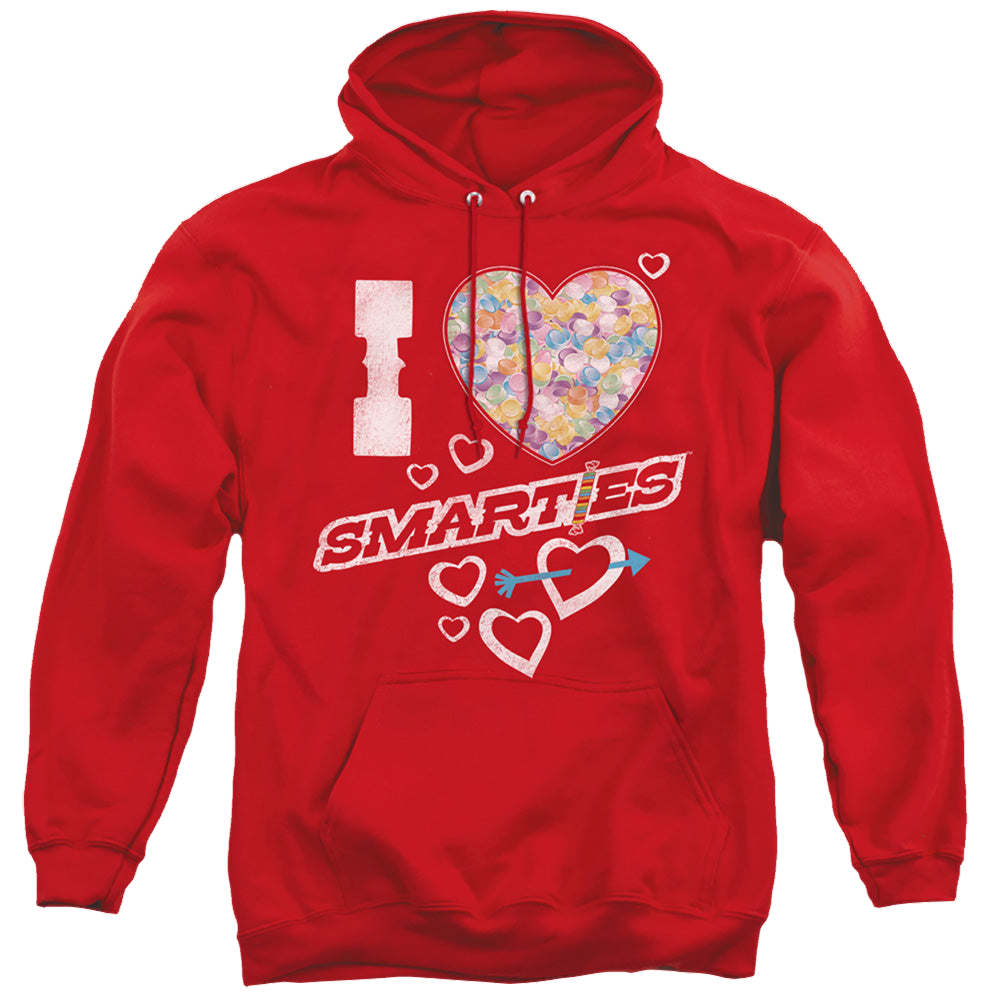 Smarties I Heart Smarties - Pullover Hoodie Pullover Hoodie Smarties   