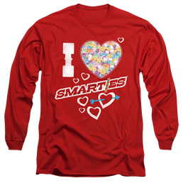 Smarties I Heart Smarties - Men's Long Sleeve T-Shirt Men's Long Sleeve T-Shirt Smarties   