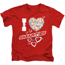 Smarties I Heart Smarties - Kid's T-Shirt Kid's T-Shirt (Ages 4-7) Smarties   